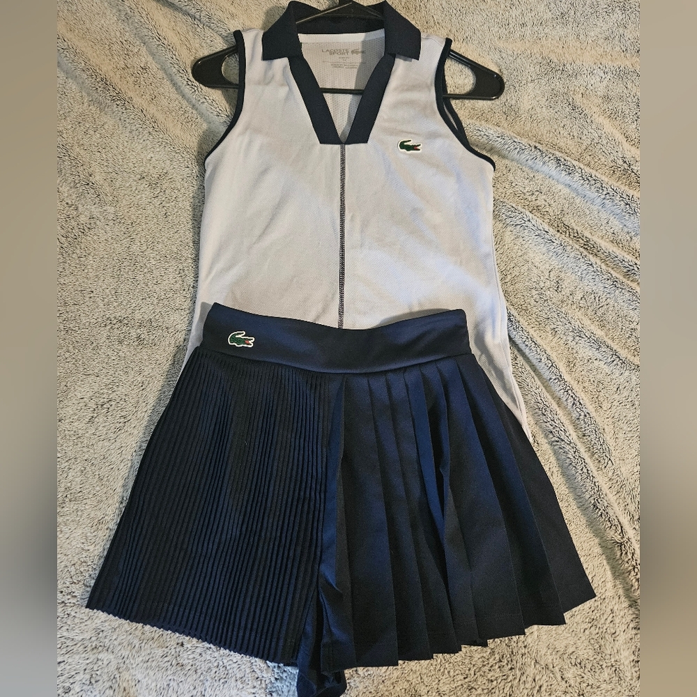 Lacoste tennis outfit